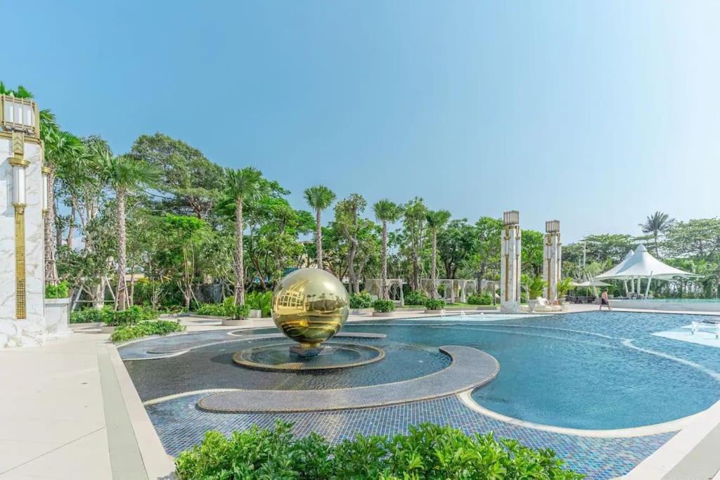 Sea View 5 Star Facilities Luxury Stay At Pattaya Pantai Jomtien Bagian luar foto